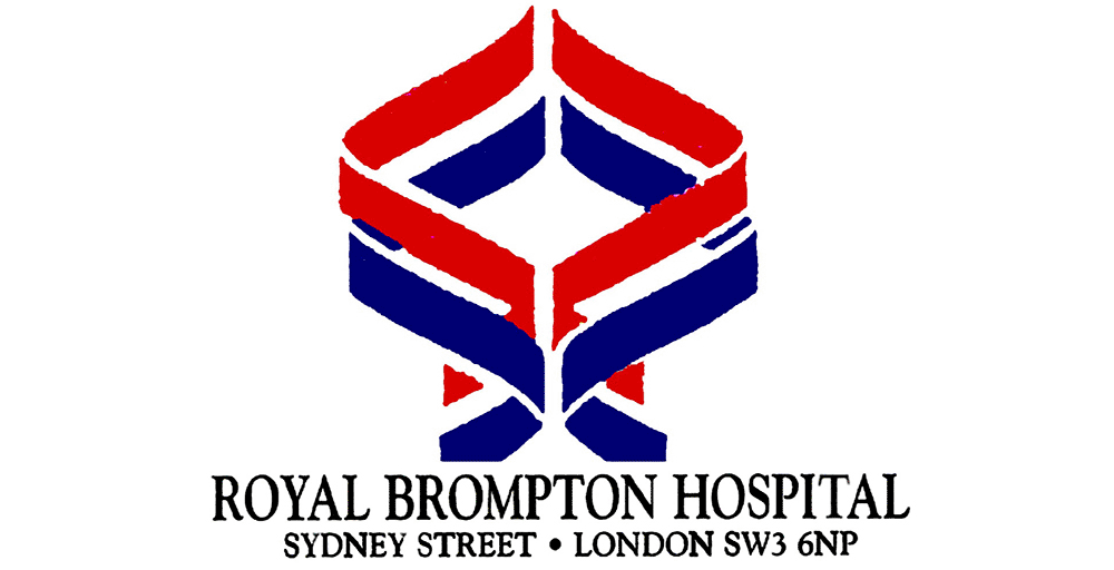 Logo of the Royal Brompton Hospital